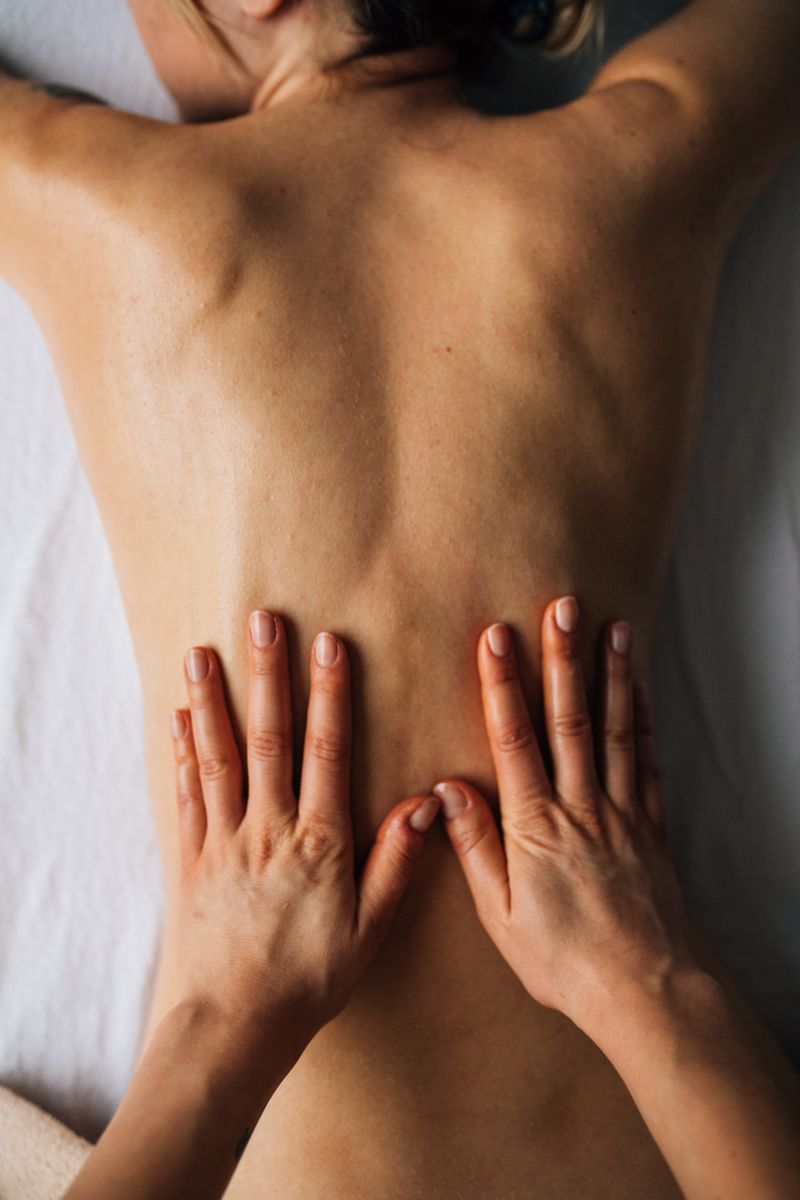 Head neck shoulder massage